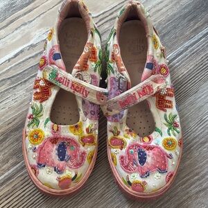 Pink Elephant Embellished Kids Shoes